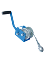 Heavy Duty Hand Pulling Winch 2500LB Capacity - 7.6mtr Wire Rope HW2500