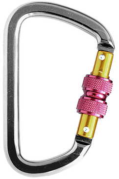  Aluminium Construction Karabiner With Screw Locking Mechanism GFAZ014