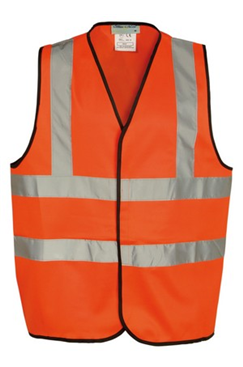 Orange Hi Viz Waist Coat