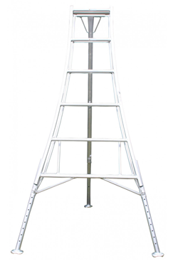 3 leg Adjustable Telescopic Tripod Ladder 2.4m HPM240