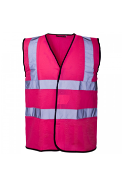 Pink Hi Viz Waist Coat