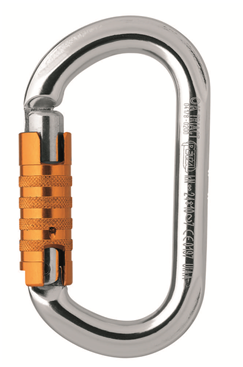 Oval Aluminium Triact Locking System Karabiner – Optimal Positioning PETZL-M33TL