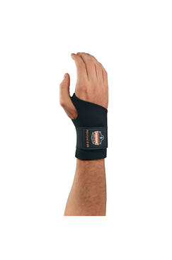 SMALL - Ambidextrous Wrist Support Neoprene, Single Strap 