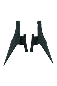 Tree-Force Replacement SHORT Spike/ Gaff Set to suit Tree-Force DR2A & DR3A Aluminium Climbing Spurs/ Spikes TF-SP-SS-A