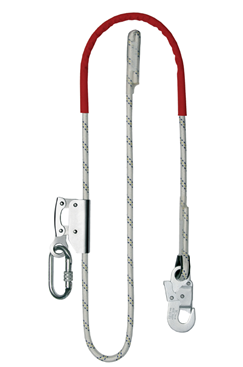 Adjustable Rope Grab Work Positioning Lanyard