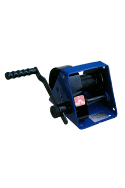 Manual Lifting/ Hoisting Hand Winch - Type A, WLL 300 kg - Automatic Brake System & Rope Options Available WINCH-300-A
