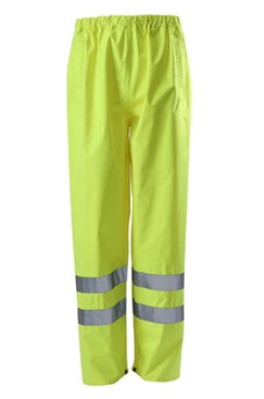Hi-Viz Yellow Over Trousers Available in M, L, or XL