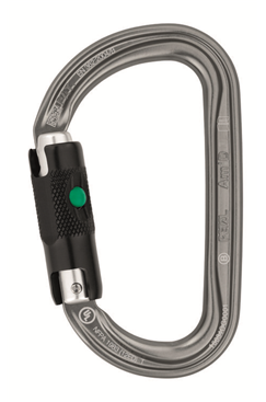 Aluminium Karabiner With Ball Automatic Locking Mechanism PETZL-M34ABL