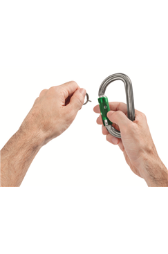 Aluminium Construction Karabiner With Pin Locking Mechanism PETZL-M34APL