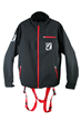 Jacket Safety Harness, Wind Breaker/Water Proof Black