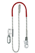 Adjustable Rope Grab Work Positioning Lanyard