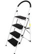Steel Foldable 4 step Ladder Non-slip Tread