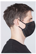 Black Sporting Re-Usable Breathable Face Covering 