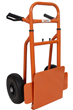 120kg Telescopic Heavy Duty Sack Truck Pneumatic Wheels